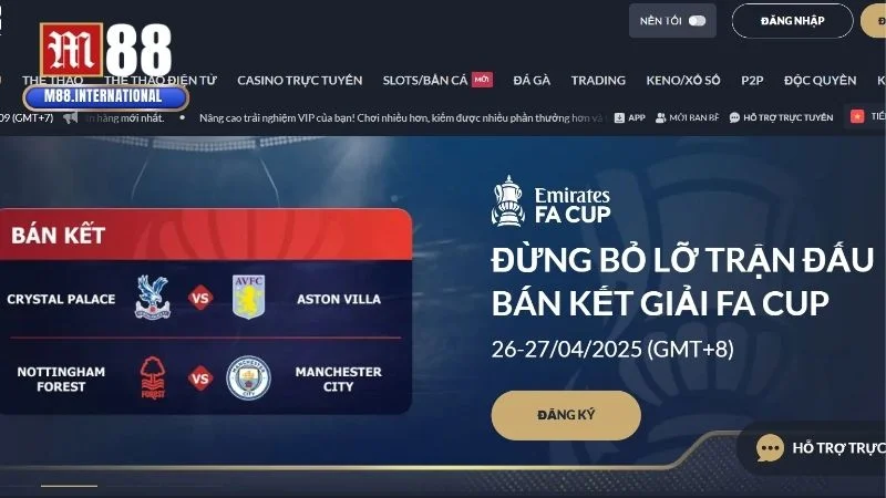Sân chơi M88 nhận được rất nhiều đánh giá tích cực từ khách hàng